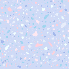 Terrazzo floor marble seamless pattern. Trendy fashion design