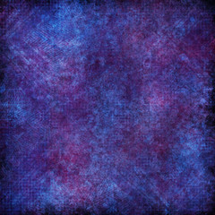 Dark Purple Abstract Background with Bright Blue Designs