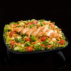Crispy Chicken Garden Salad