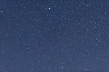 Beautiful starry sky . Night photography. Astronomical background.