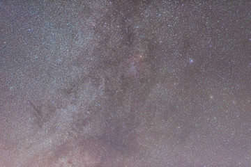 Beautiful deep cosmos, starry sky . Night photography. Astronomical background.