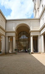 Fototapeta premium Potsdam, Innenhof der Orangerie
