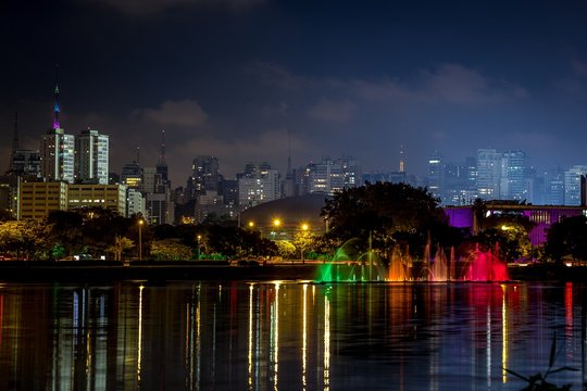 Beautiful View Of Ibirapuera Park