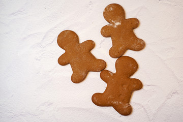 Gingerbread men cookies