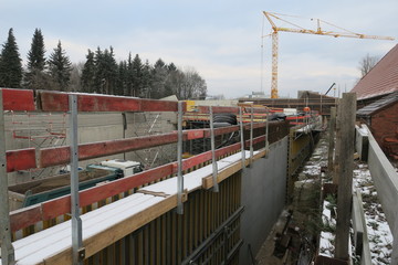 Winterbaustelle