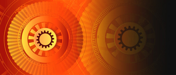 abstract futuristic data technology business background