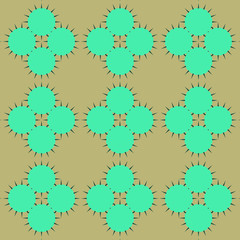Geometric ornamental vector pattern. Abstract background. Pattern using for fabric background, tiles