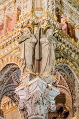 Fototapeta premium Dans la Basilique Notre-Dame-de-Fourvière