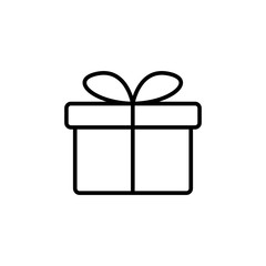 gift icon. Design vector template