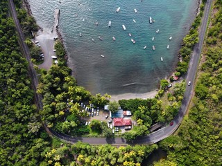 Guadeloupe road and harbor