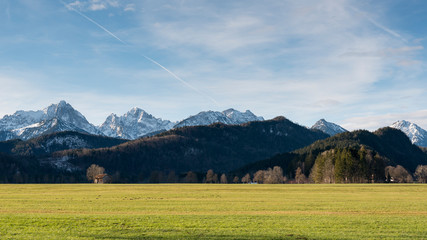 Fototapeta premium Fussen - Baviera