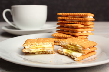 Cream Cookie Sandwich