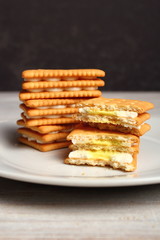 Cream Cookie Sandwich