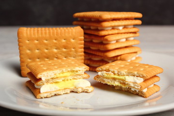 Cream Cookie Sandwich