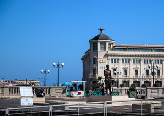 Naklejka premium view from ponte (bridge) santa lucia 