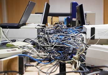 Tangled Computer Wires