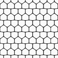 Abstract seamless pattern of regularly repeating geometric shapes, scale.