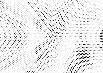 Abstract halftone dotted background. Monochrome grunge pattern with dot and circles.  Vector modern pop art texture for posters, sites, business cards, cover, postcards, labels, stickers layout.