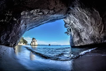 Foto auf Acrylglas Cathedral Cove Cathedral Cove, Neuseeland