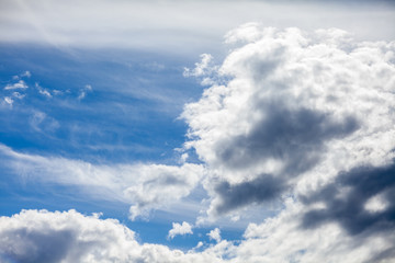 雲　積乱雲　晴天