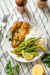 Homemade Sauteed Whitefish Dinner