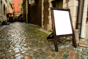 Billboard in the street