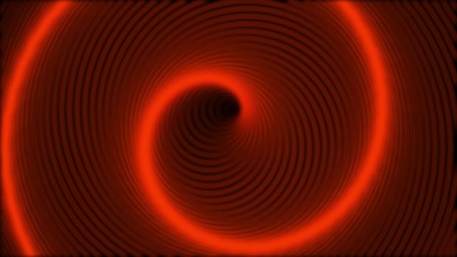 Abstract lava swirl animation. Twirl background concept with orange color. 3D design backdrop. Twisted motion. Lava hypnosis concept.