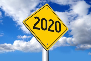 2020 concept - 3D rendering