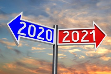 2020 concept - 3D rendering