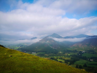 Fototapeta premium Lake District, Cumbria, United Kingdom in August 2019