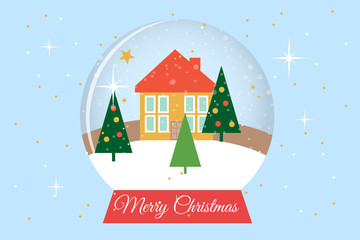 Merry Christmas Winter & Snow 