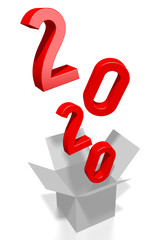 2020 concept - 3D rendering