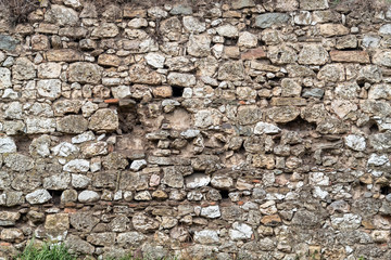 Old Weathered Stone Wall Texture