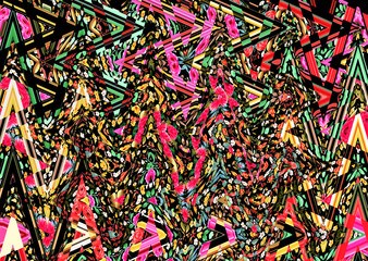 abstract beautiful floral pattern design