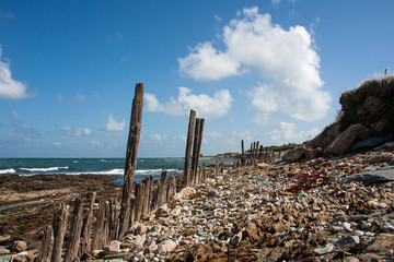 Coast of Normandie, France