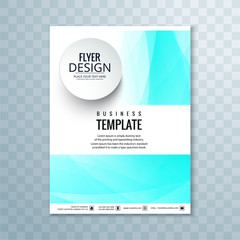 Fototapeta premium Cover design template for annual report. Abstract modern vector illustration. Cover presentation on a4. Abstract presentation templates. Flyer text font. Ad flyer text. White a4 brochure cover design