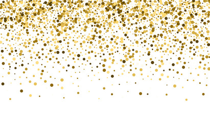 White Shine Luxury Illustration. Vector Round Wallpaper. Festive Wallpaper. Gold Glow Bridal Backdrop. Glow Anniversary Texture.