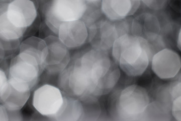 Blurred silver lights
