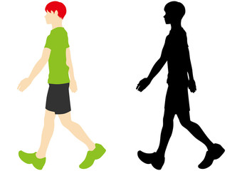 ウォーキング 男