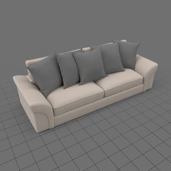 Modern two seater sofa