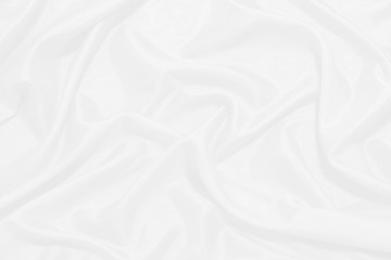 Obraz premium White cloth texture background. Abstract white background