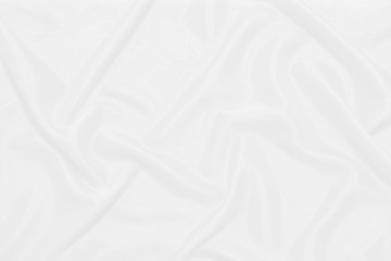 Obraz premium White cloth texture background. Abstract white background