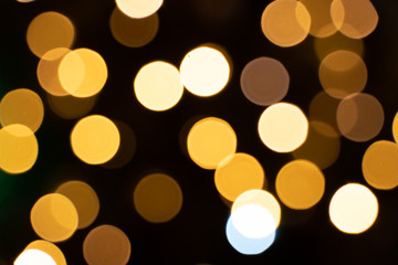 Bokeh background LED lights