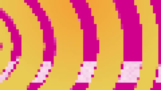 Retro 8-Bit Video Game background. Seamless looped