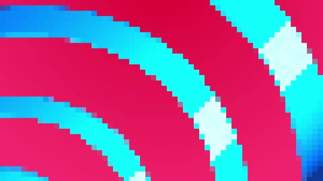 Retro 8-Bit Video Game background. Seamless looped