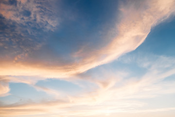 Obraz premium blue sky with clouds