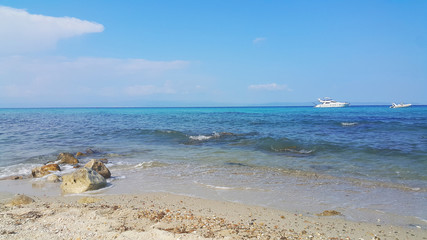 Chalkidiki Grecja plaża morze