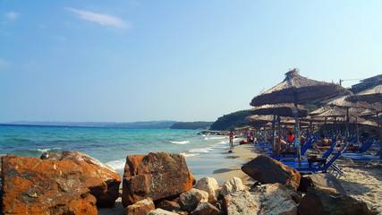 Plaża Chalkidiki, Kassandra Grecja