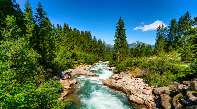 An den Krimmler Wasserf&auml;llen