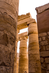 Karnak Temple Complex comprises a vast mix of decayed temples, chapels, pylons Luxor, Egypt. began...